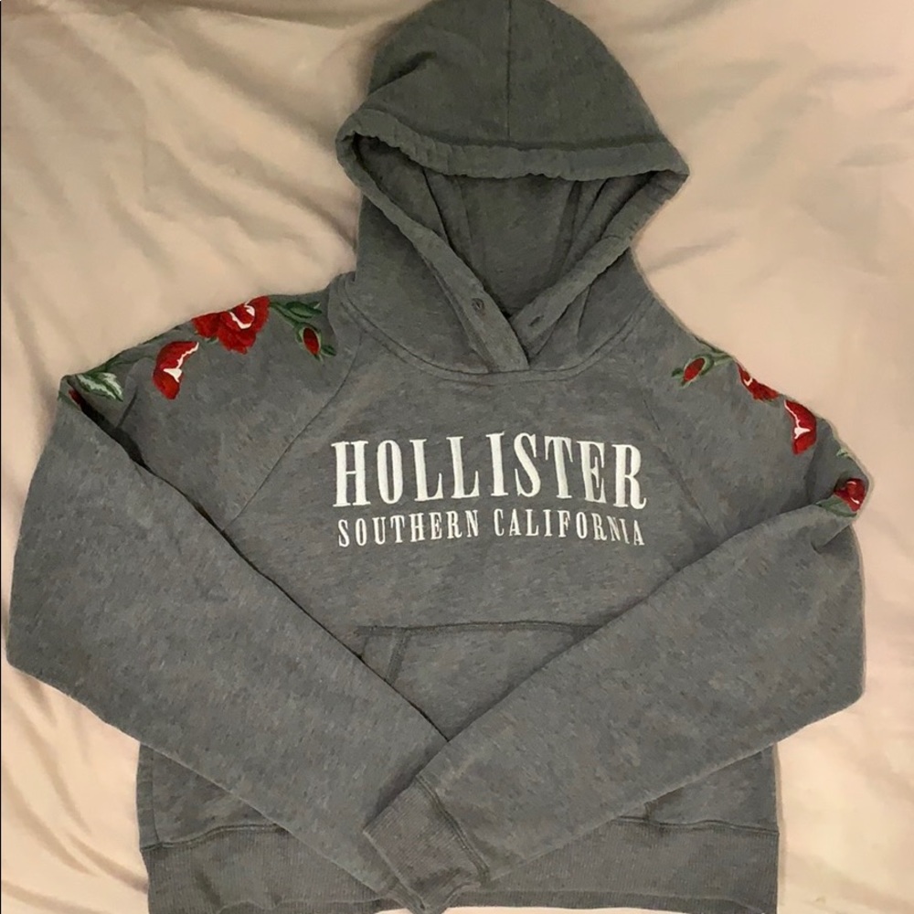 Hollister Cropped Hoodie